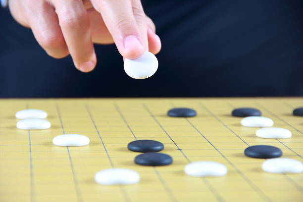 istock The game of go, go chess 689205890