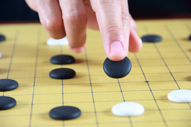 istock The game of go, go chess 689205910