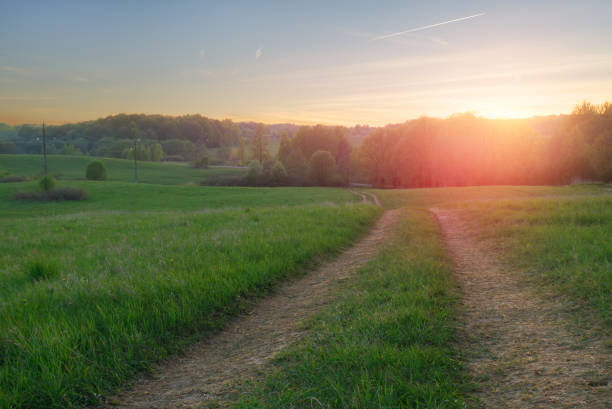Beautiful summer evening.