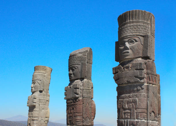 istock Toltec Atlantes, Tula de Allende, Hidalgo state, Mexico 689251958