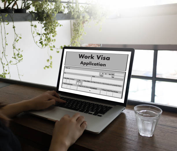 istock Visa Application  Form Immigration Employment Recruitment 689264192