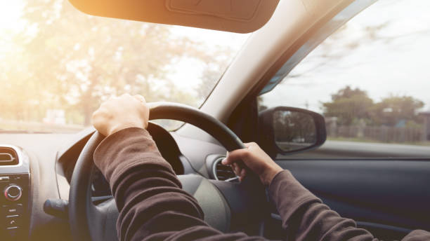 istock Sun during the day time driving on the road at speed. 689277316