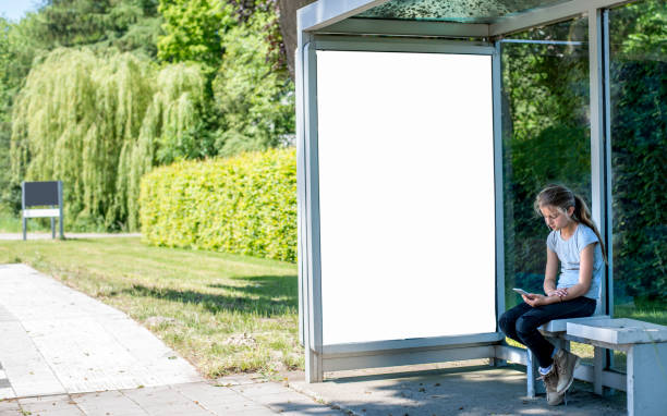 istock Outdoor abri or billboard mockup 689277392