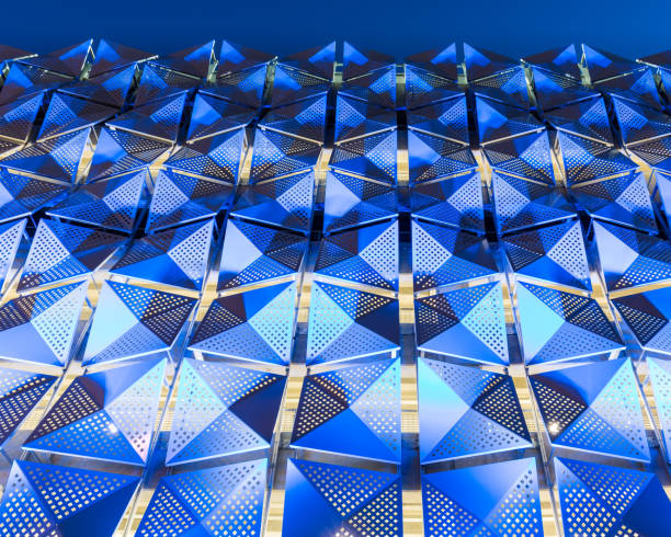 istock Leeds, car park at night abstract 689308446