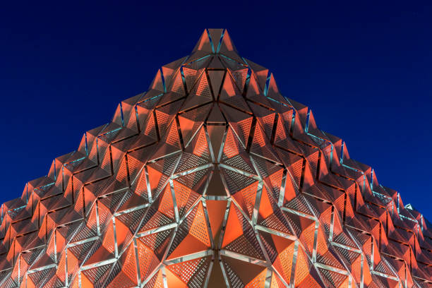 istock Leeds, car park at night abstract 689312860