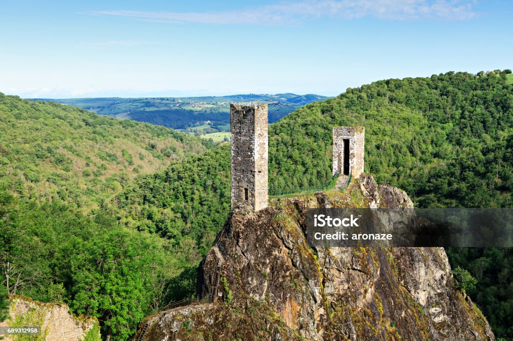 old towers Slane Hill Stock Photo