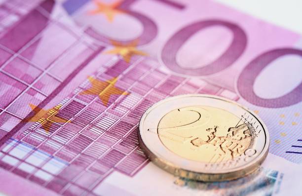eu-währung - european union currency order finance currency stock-fotos und bilder