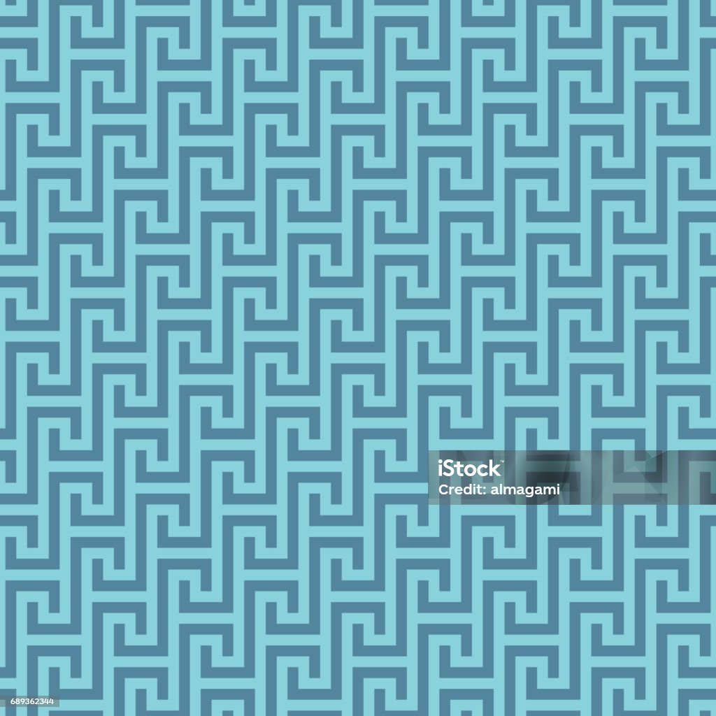 Meander T Pattern Classic Meander Seamless Pattern Stock Illustration - Download Image ...