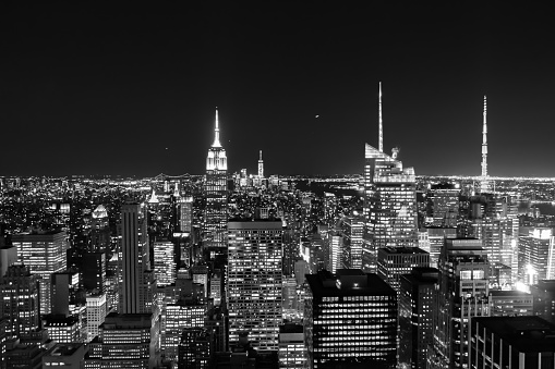 NYC at night from Rockefeller BuildingNYC at night from Rockefeller Building