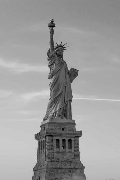 istock Statue of Liberty at Sunset 689372098