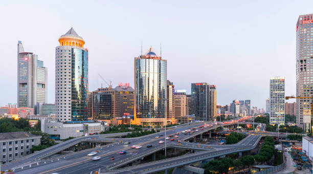 istock Cityscapes Of beijing skyline 689372474