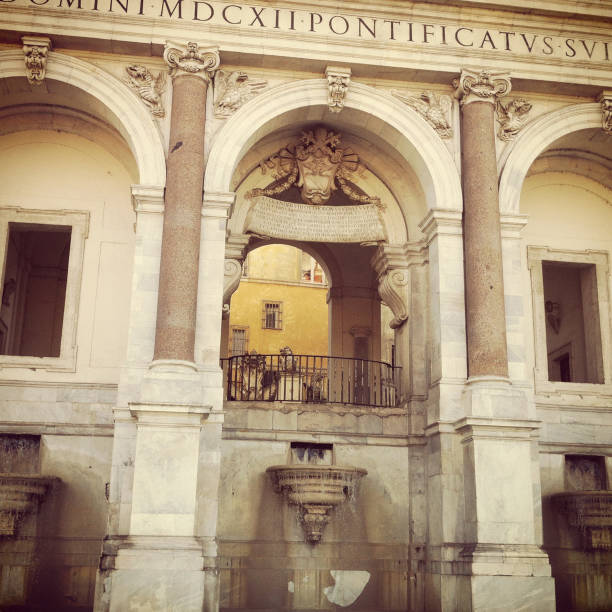 roma - fontana della dea roma foto e immagini stock