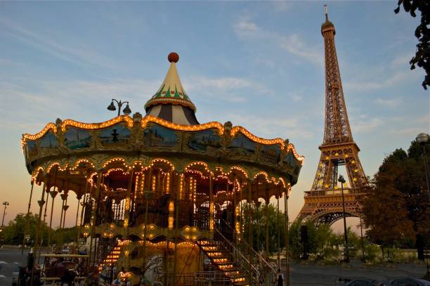 istock The Eiffel Tower, Paris, France 689425404