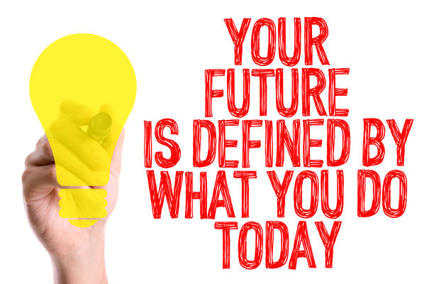 istock Your Future is Defined By What You Do Today 689431496