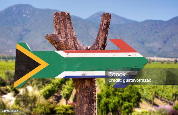 南アフリカ共和国の旗の木製看板 - 南アフリカ共和国のストックフォトや画像を多数ご用意 - 南アフリカ共和国, 農業, ブドウ畑