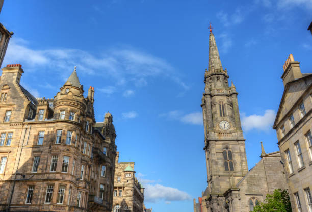 istock Royal Mile in Edinburgh 689435686