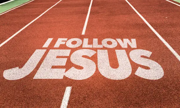 Photo of I Follow Jesus sign