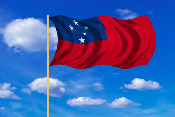 Débardeur Drapeau Samoa - Polynésie Samoan Tribal - Fier De Ses Origines