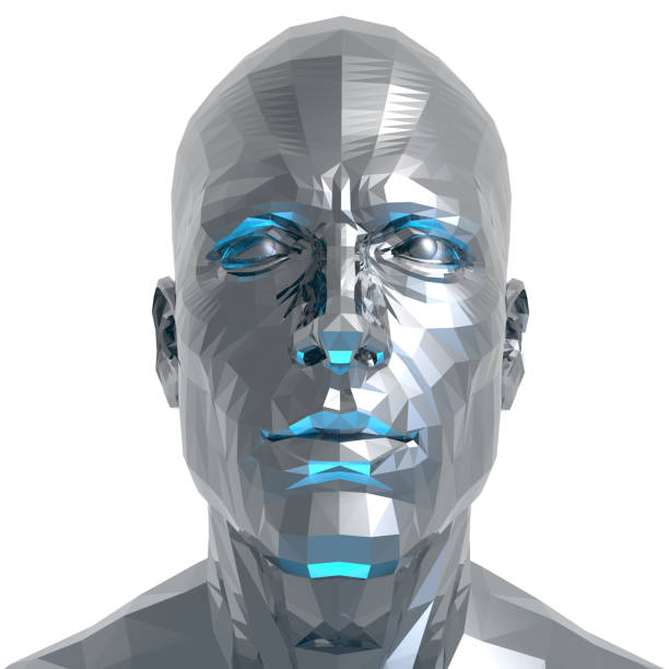 istock Portrait of The Cyborg 689475602