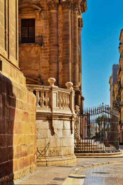 cathedral of malaga (basilica de la encarnacion) - catedral de la encarnacion imagens e fotografias de stock