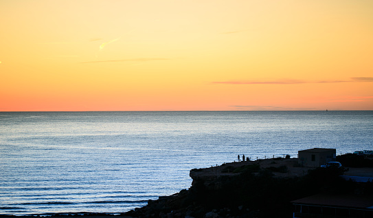 Sunset in formentera