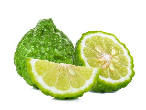 istock Bergamot isolated on the white background 689508034