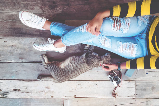 istock Hipster girl lifestyle 689527828