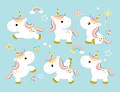 Cute Unicorn Set