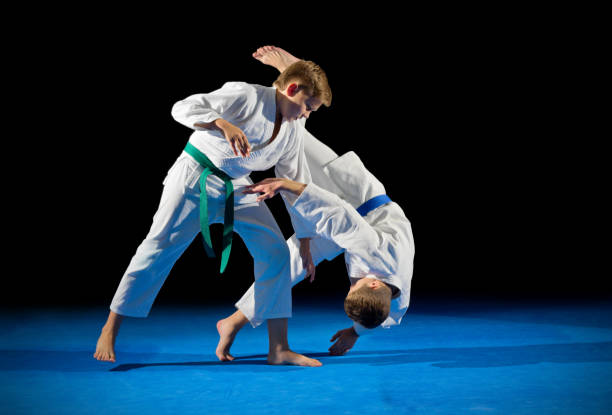 istock Boys martial arts fighters 689533960