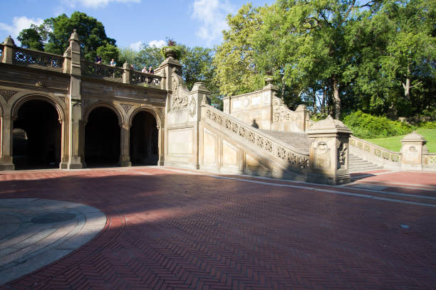 istock Bethesda Terrace and staircase at Central Park 689536994
