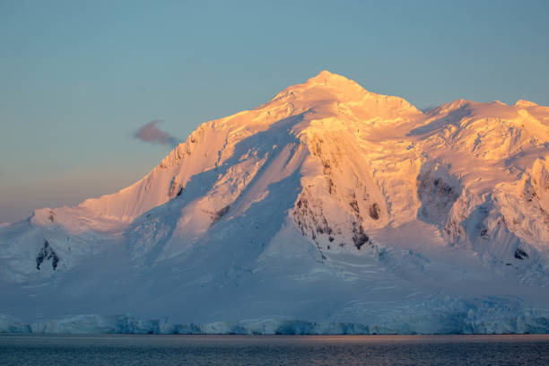 istock Antarctica: Sunrise over Wiencke Island 689540928