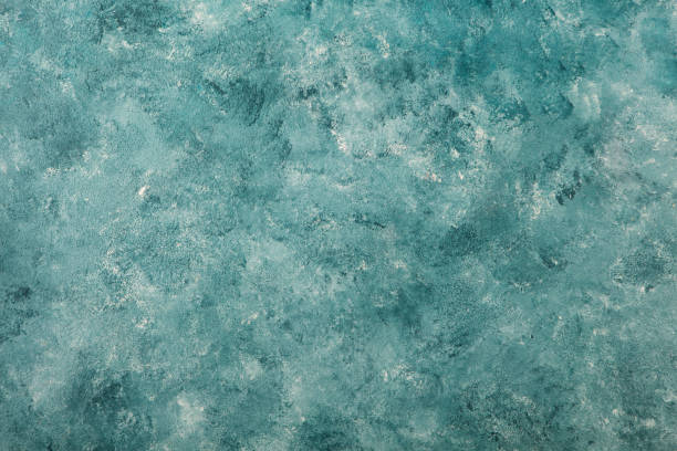 istock Aquamarine stone background with high resolution. Top view. Copy space 689541580