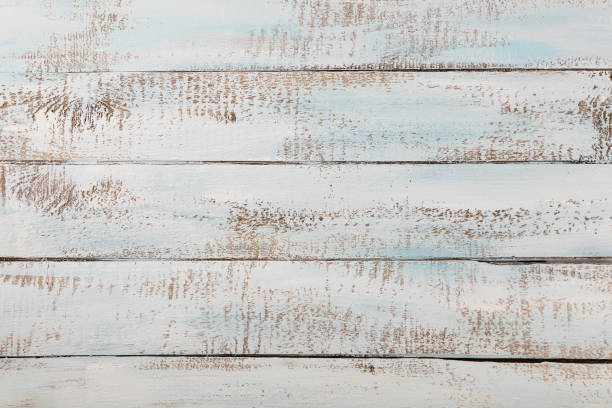 istock White blue wooden background with high resolution. Top view Copy space 689544606