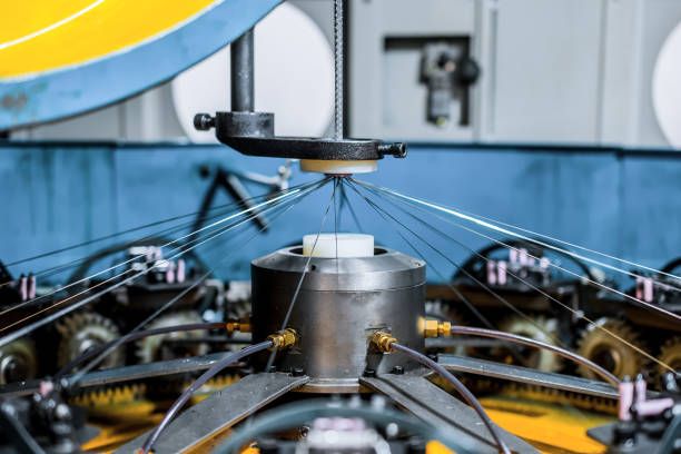 istock The mechanism of a braiding machine close-up 689548714