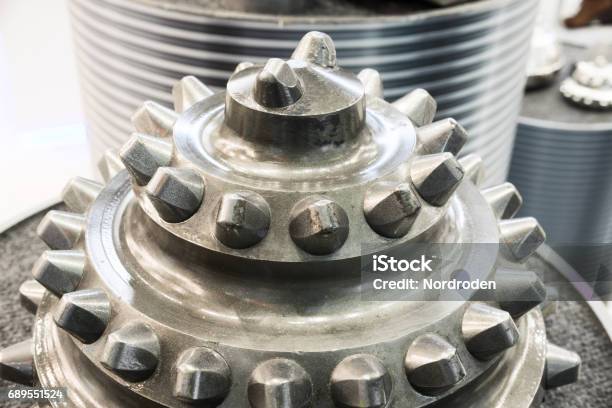The Drill Bit Shot Closeup With Shallow Depth Of Field Stock Photo - Download Image Now