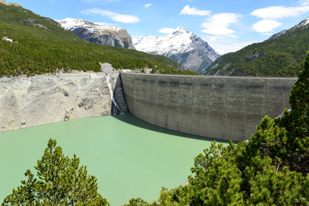 Cancano lakes in Italy