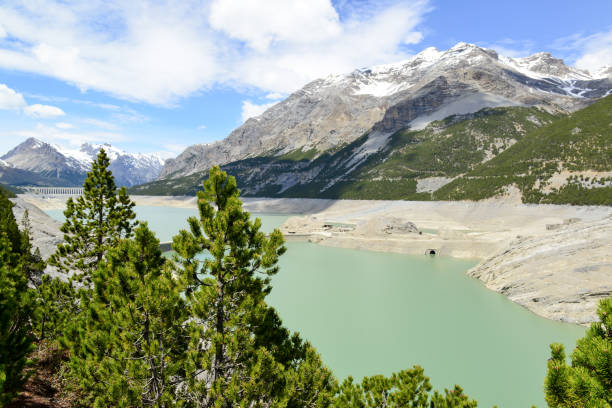 Cancano lakes in Italy