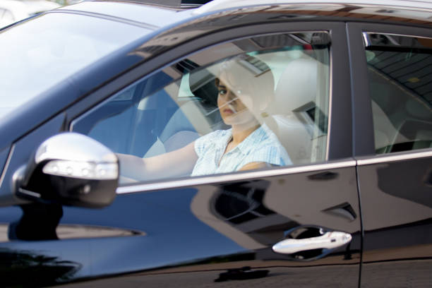 istock Girl in the car 689609280