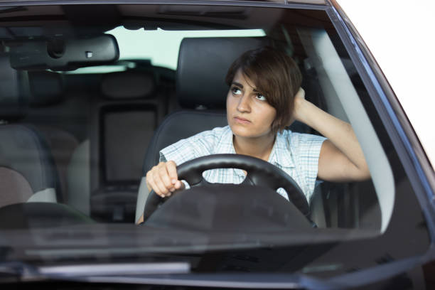 istock Girl in the car 689612366