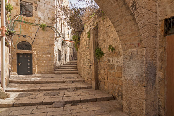 istock Old city alley, East Jerusalem 689612838