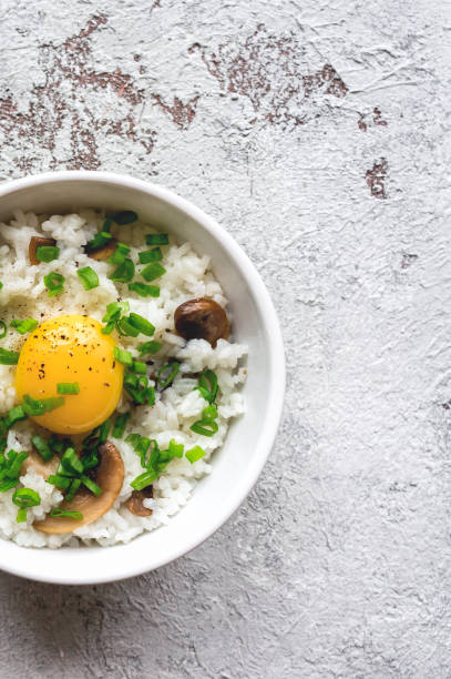 istock Traditional Japanese breakfast food . Vertical photo. 689613062