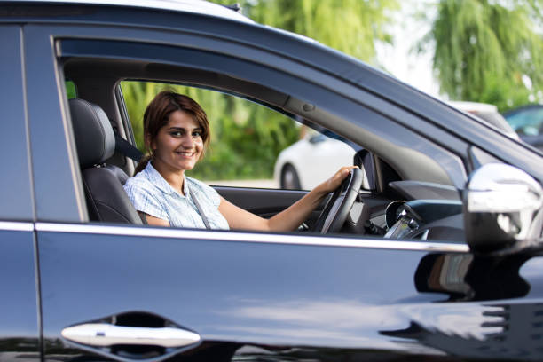 istock Girl in the car 689618998
