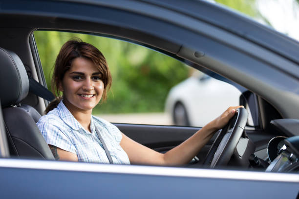 istock Girl in the car 689619216
