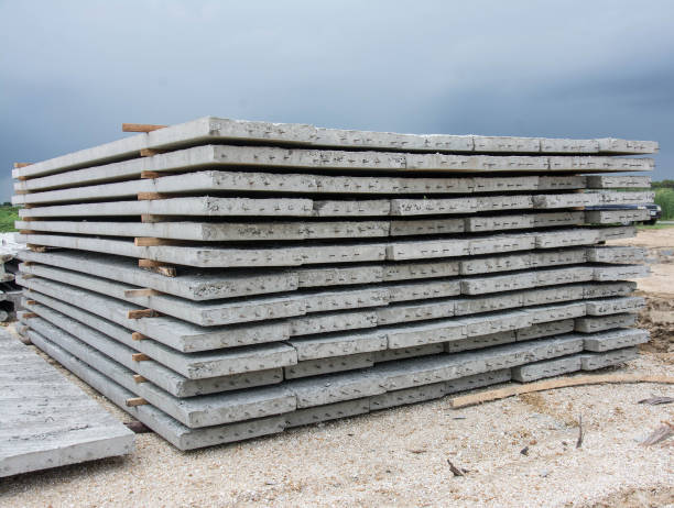 istock group of concrete panels at site 689622470