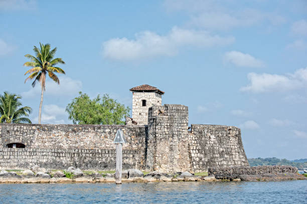 A bastion inside the Fort San Pedro in Cebu City, Cebu Island, Philippines 2024