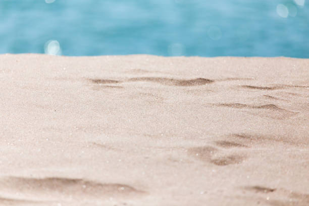 istock background of sand and sea 689640718