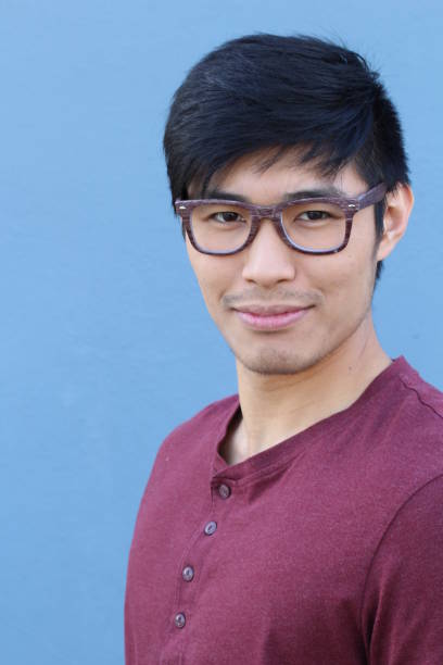 istock Handsome male with glasses portrait 689647126