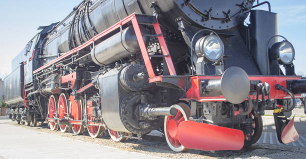 istock Polish steam locomotive with tender. 689647602