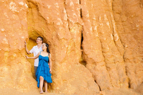 istock Asian bride and groom 689670012
