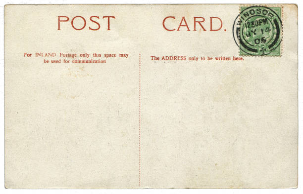 istock vintage blank British postcard sent from Windsor in early 20th century 689688004